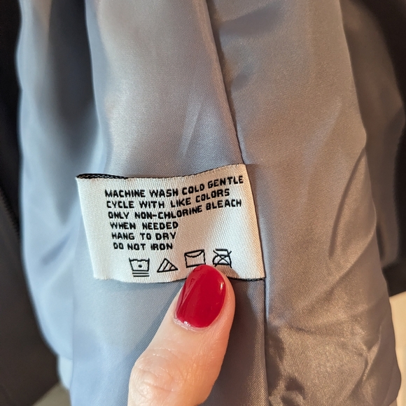 NWOT EAST ADELINE Faux Leather Grey Jacket Size 2X - Picture 6 of 10